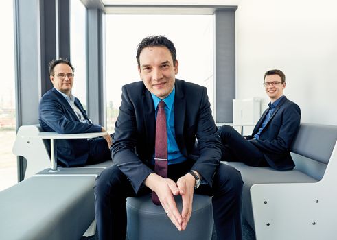 Dr. Alexej Swerdlow, Dr. Timo Machmer und Steffen Liebscher (v.l.)